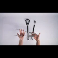 Grillstar Grillbesteck 3 -tlg., Edelstahl -Küchengrill 12 973