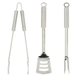 Grillstar Grillbesteck 3 -tlg., Edelstahl -Küchengrill 12 976