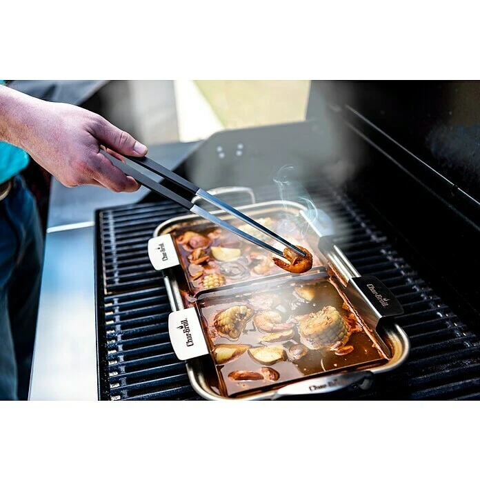 Char-Broil Grillpinzette Edelstahl, Länge: 36,5 Cm 2 Char-Broil Grillpinzette Edelstahl, Länge: 36,5 Cm – Bild 2